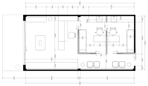 Przykładowy rzut apartamentu, wariant 3